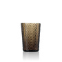 Das Herringbone Glas - Rauchgrau