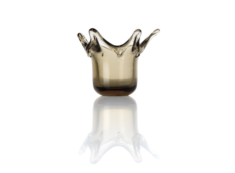 Le Bougeoir Crown - Fumé