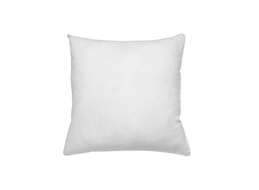 Weißes Innenkissen quadratisch - 40 x 40 cm
