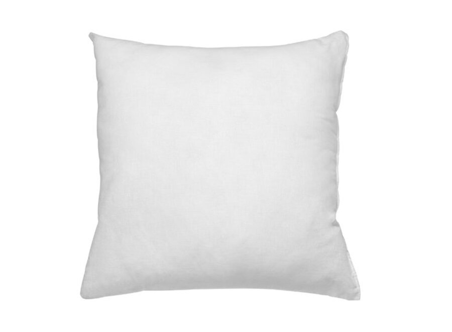 Weißes Innenkissen quadratisch - 60 x 60