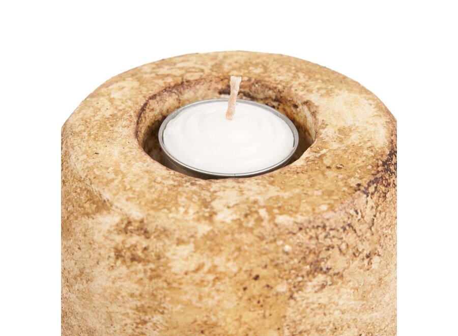 El Portavelas Cavestone - Crema