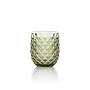 The Starbeam Water Glass - Olive Green