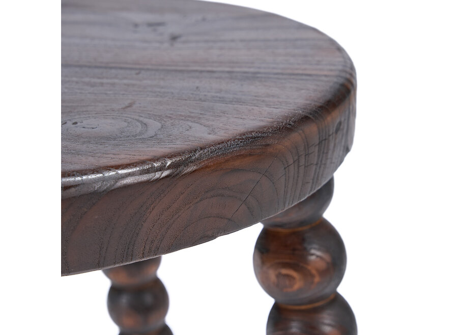 Le Tabouret Dango - Noyer Foncé