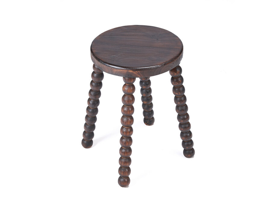 Le Tabouret Dango - Noyer Foncé