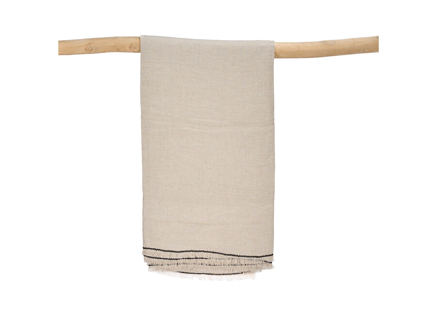 La Tovaglia Tuscany - Nero Naturale - 150x300