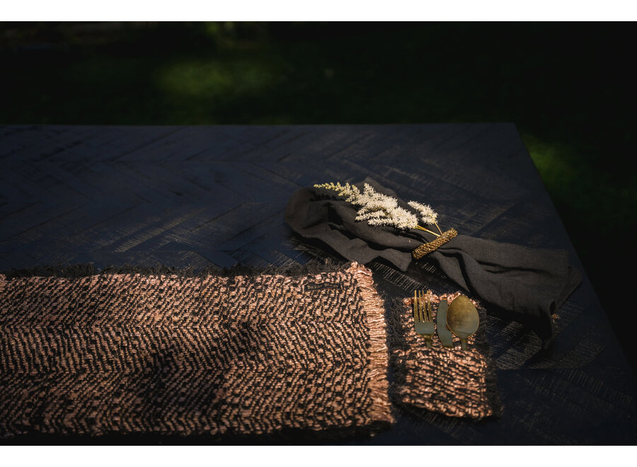 The Oh My Gee Placemat - Black Copper
