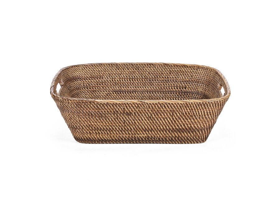 La Cesta de Ropa Hannah - Marrón Natural - L