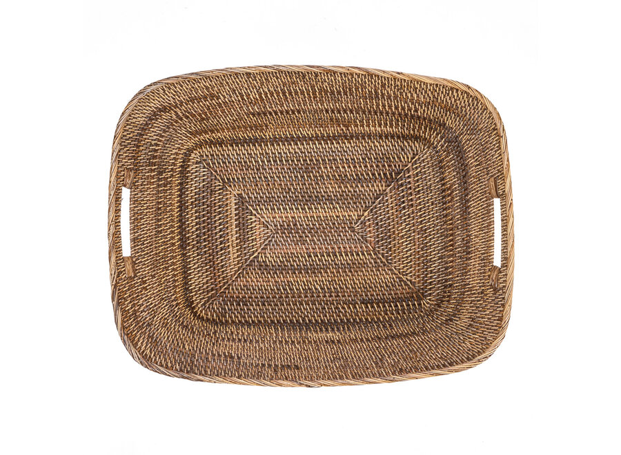 The Hannah Laundry Basket - Natural Brown - L