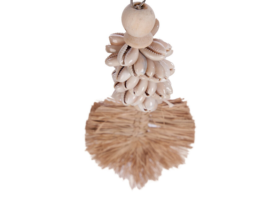 The Komodo Leaf Keychain - Natural