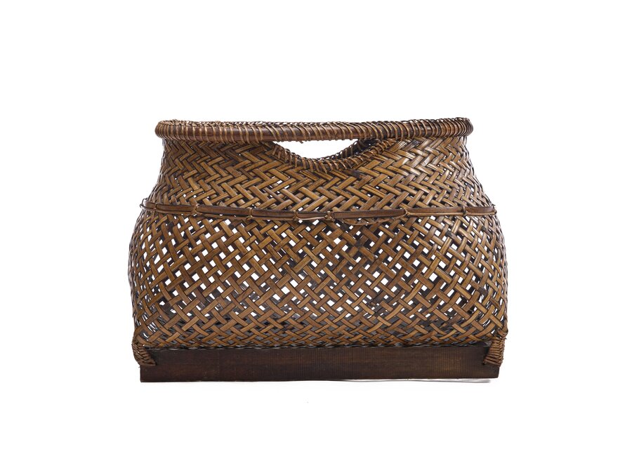 The Koro Basket - Natural Brown