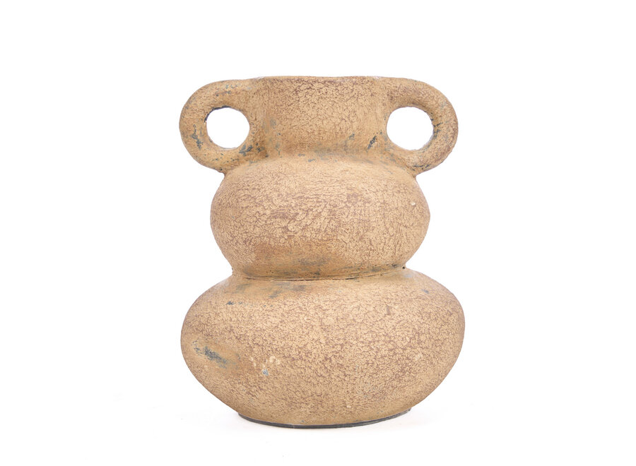Die Earthen Balance Vase - Sand - S