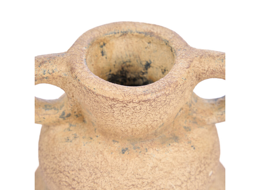 The Earthen Balance Vase - Sand - S