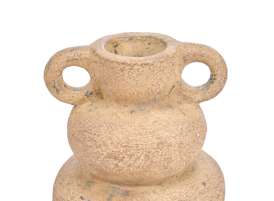 The Earthen Balance Vase - Sand - S