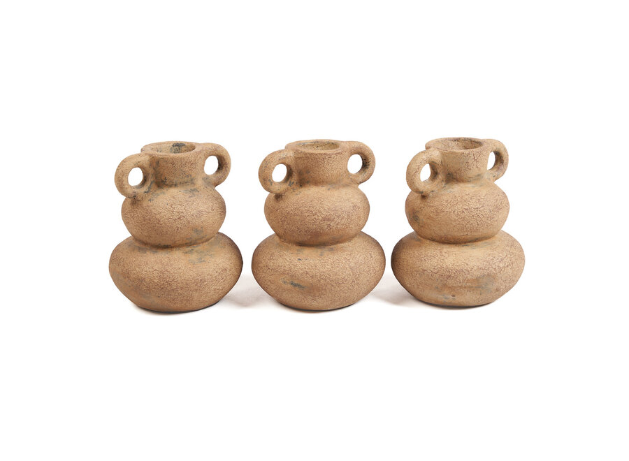 Die Earthen Balance Vase - Sand - S