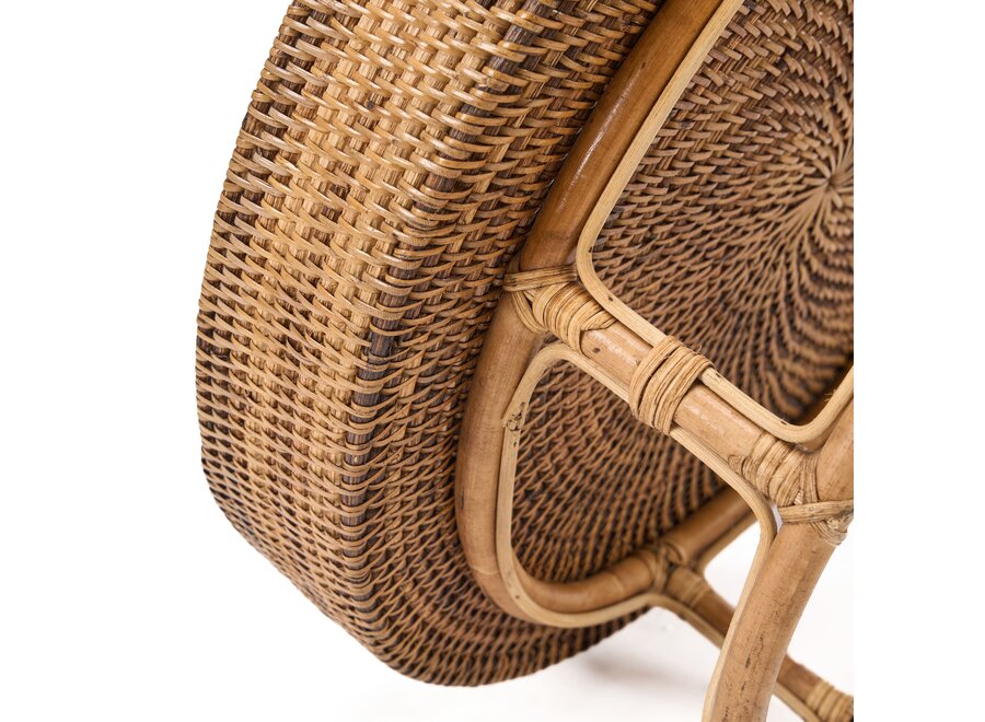 Das Rattan Rise Tray - Natürlich Braun