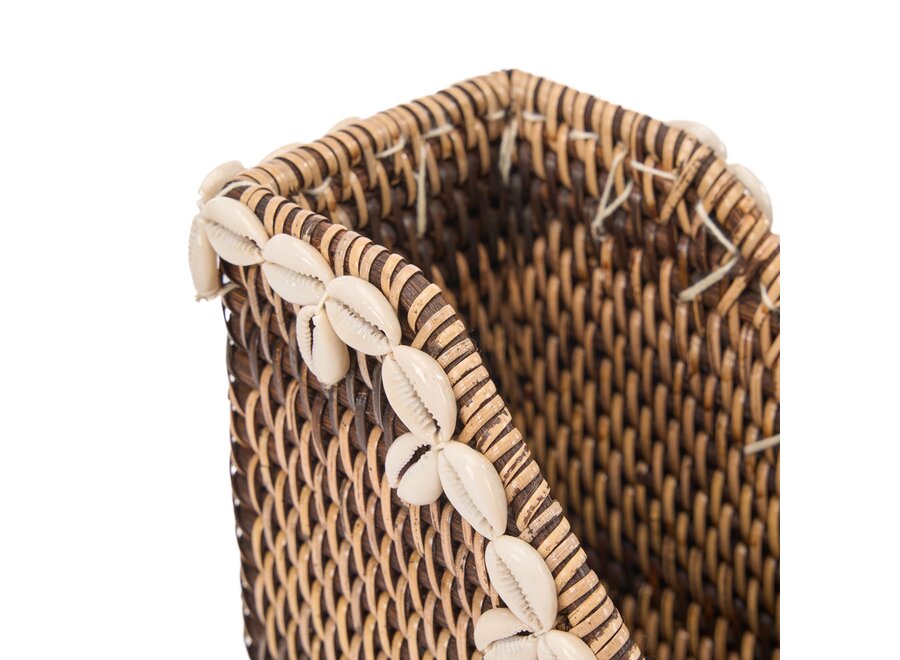 L’Organizzatore Shell Edge - Marrone Naturale