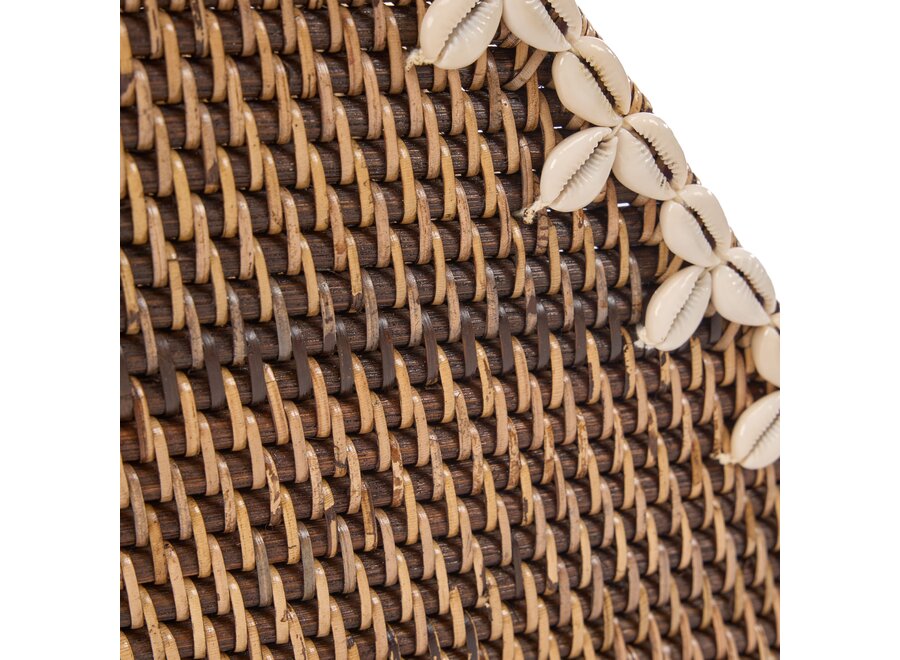 The Shell Edge Organizer - Natural Brown