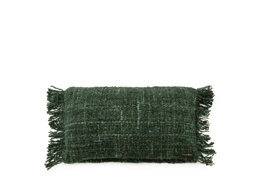 Der Oh My Gee Kissenbezug - Waldgrün - 30x50