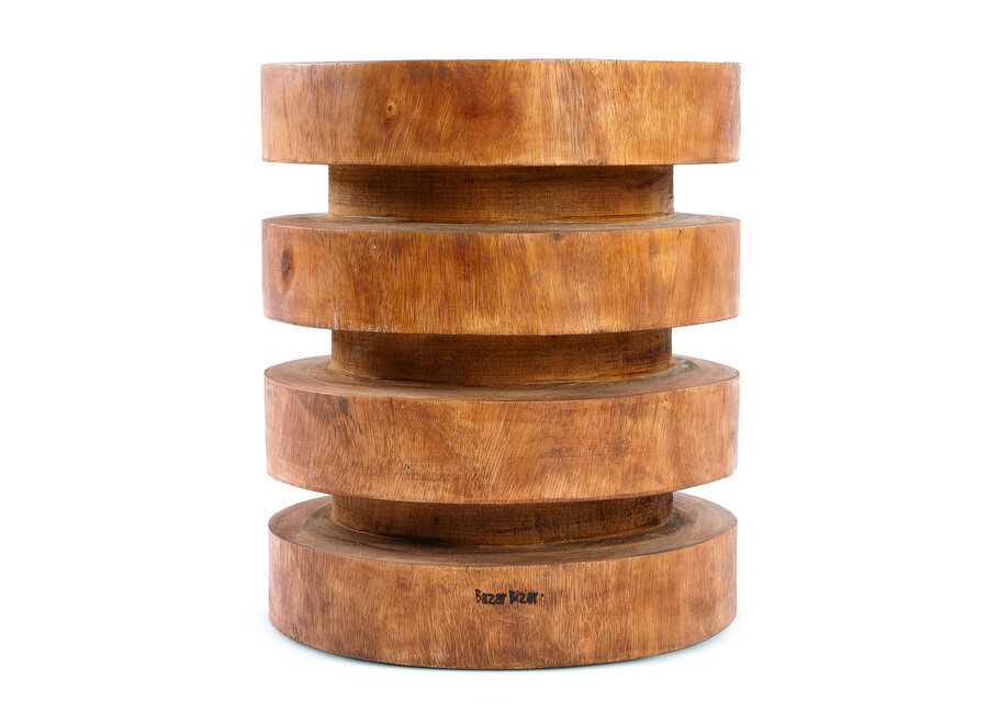 Le Tabouret Massaka - Naturel