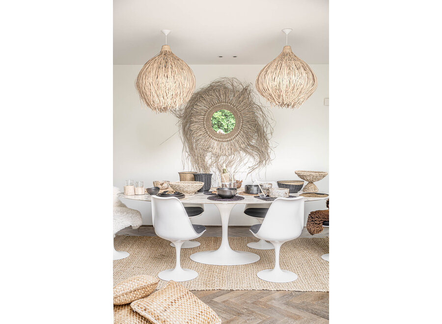 The Shaggy Fig Pendant - Natural - L