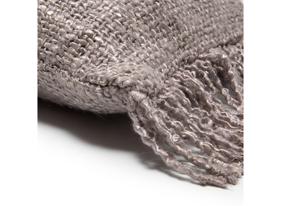 Funda De Cojín Oh My Gee - Gris Perla - 35x100