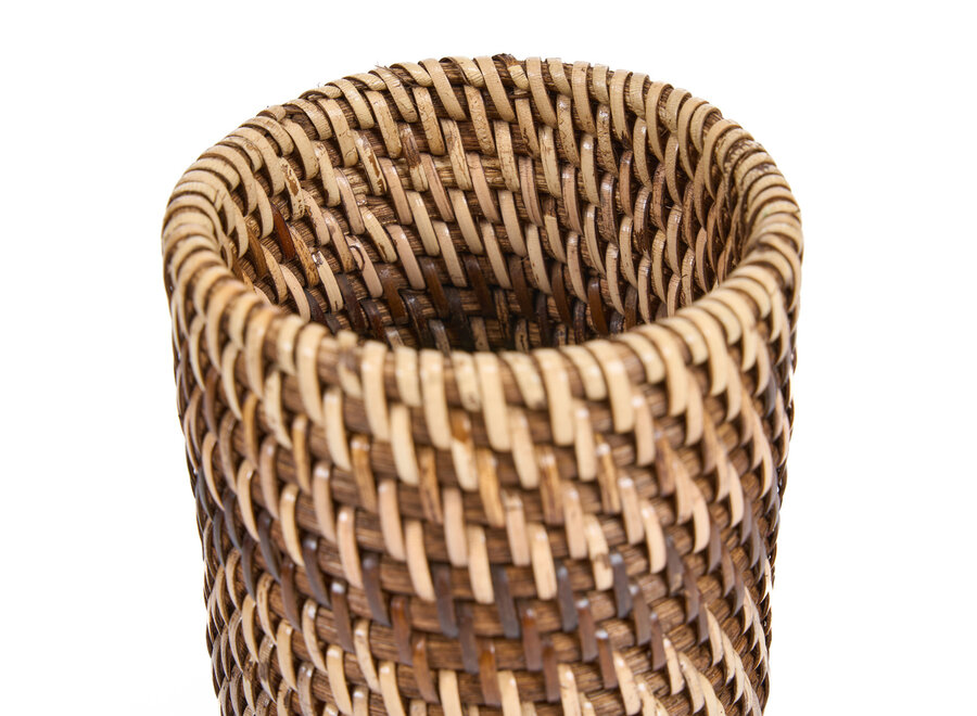 The Colonial Tooth Brush Holder - Natural Brown