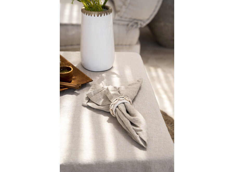 Il Tovagliolo Di Lino - Beige - Set Di 4