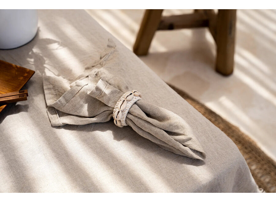 The Linen Napkin - Beige - Set of 4