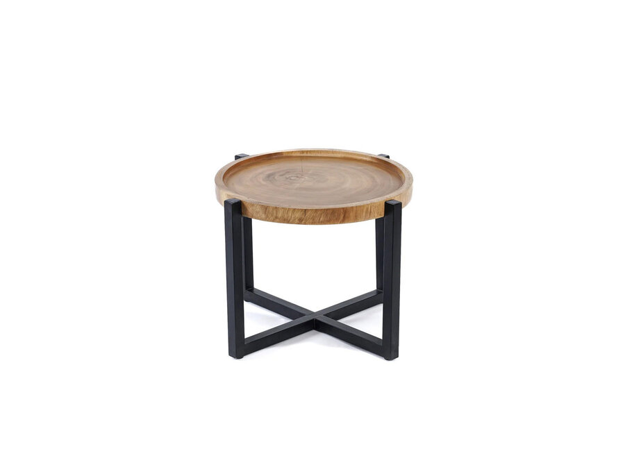 Tavolino The Rain Tree - Nero Naturale