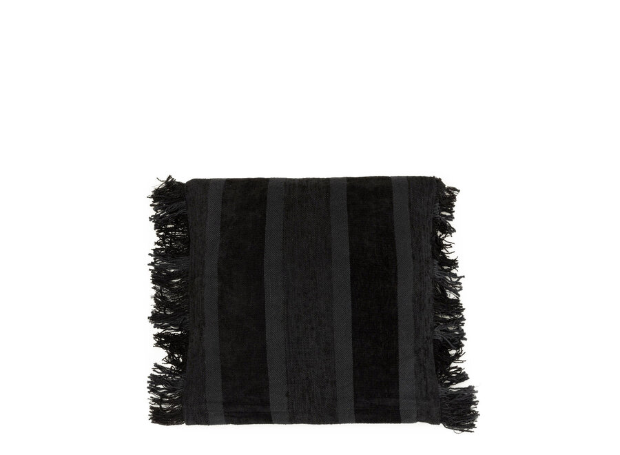 The Oh My Gee Cushion Cover - Black Velvet - 40x40