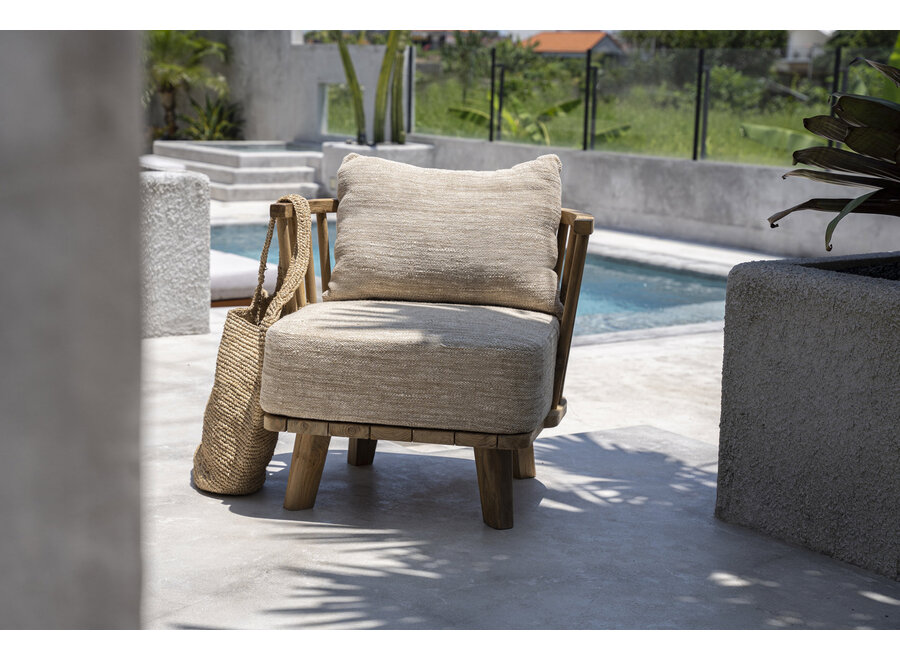 The Malawi One Seater - Natural Beige