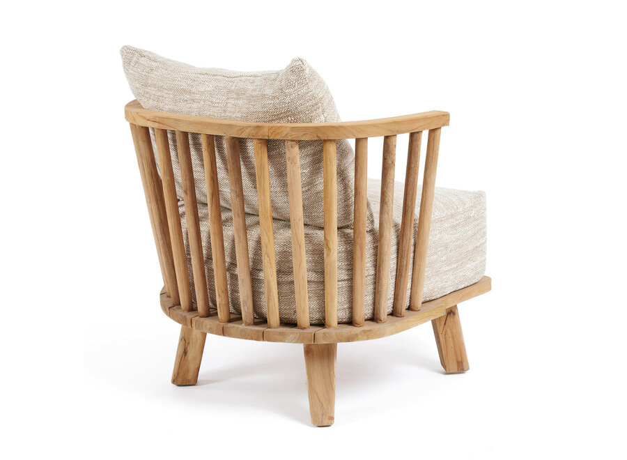 Le Fauteuil Une Place Malawi - Naturel Beige