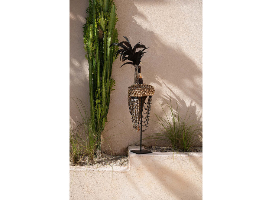 Il Cappello Di Conchiglia - Nero Naturale