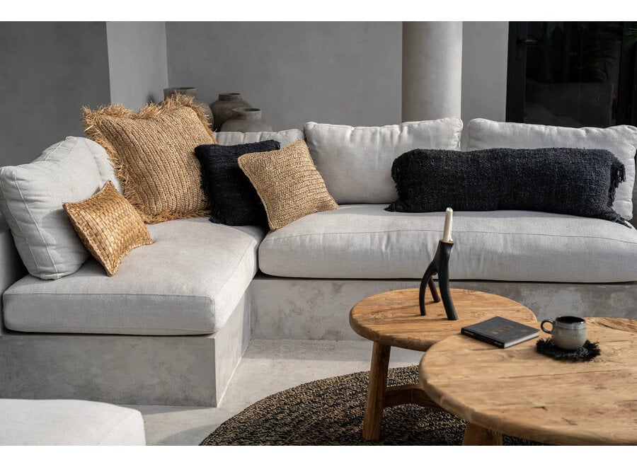 Il Copricuscino Oh My Gee - Nero Blu Marino - 35x100