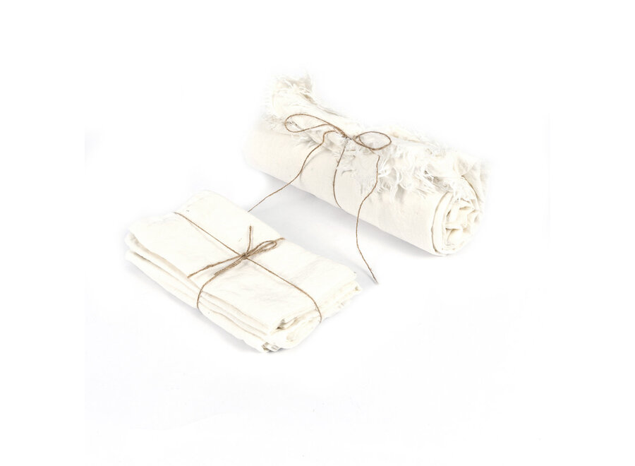 El Mantel De Lino - Blanco - 150x150