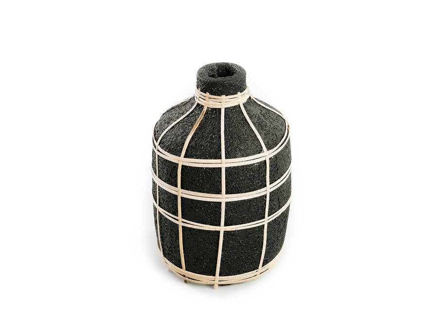 Le Vase Whoopy - Noir Naturel - M