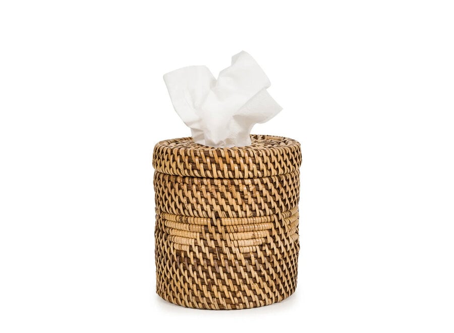The Colonial Tissue Box - Natural Brown