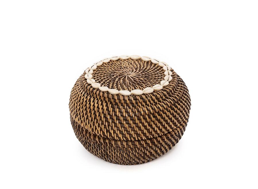 Il Cestino Coloniale Peek-a-Boo - Marrone Naturale - M