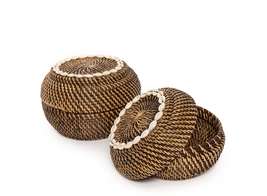 Le Panier Colonial Peek-a-Boo - Brun Naturel - M