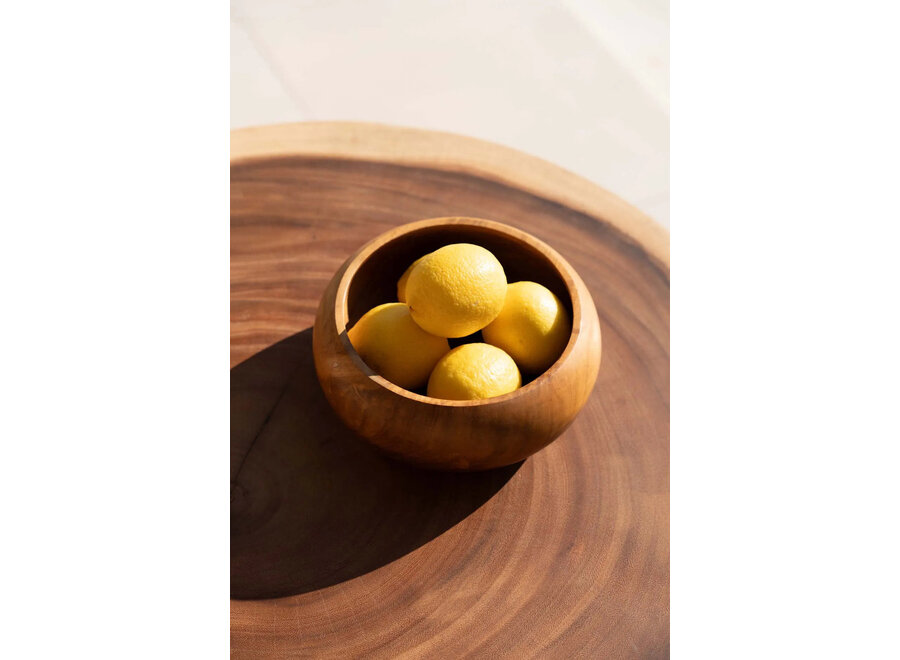 The Teak Root Fruit Bowl