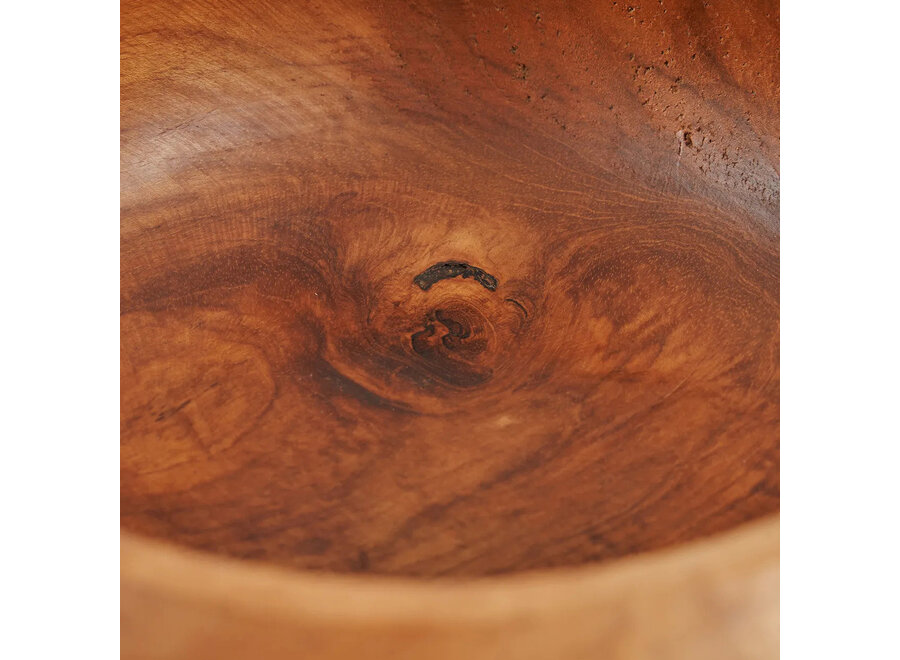 De Teak Root Fruitschaal