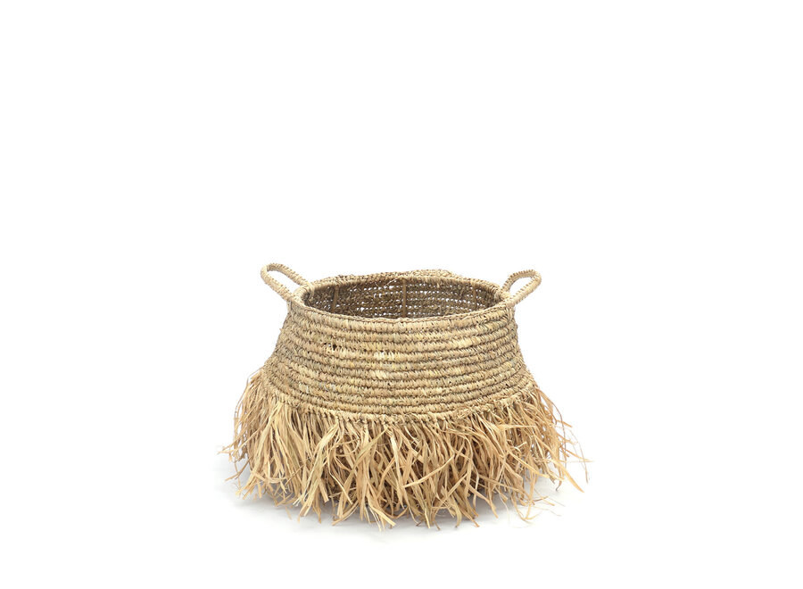 The Raffia Deluxe Baskets - Natural - Medium