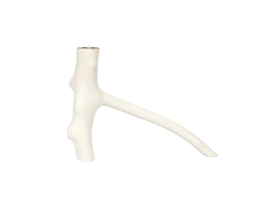 Il Portacandele Triple Twig - Bianco