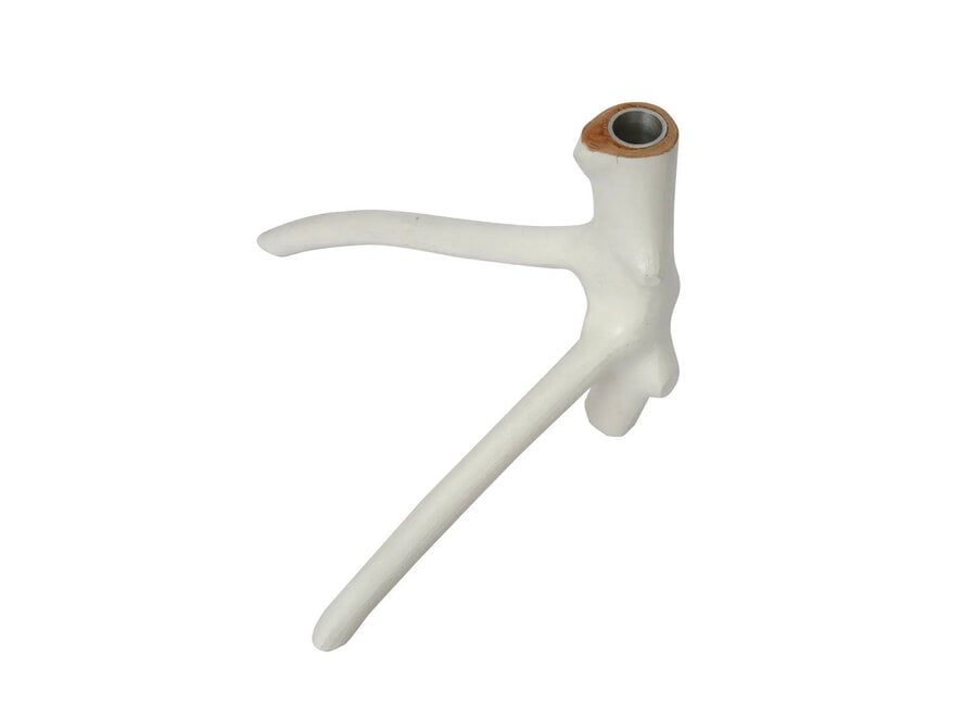 Il Portacandele Triple Twig - Bianco