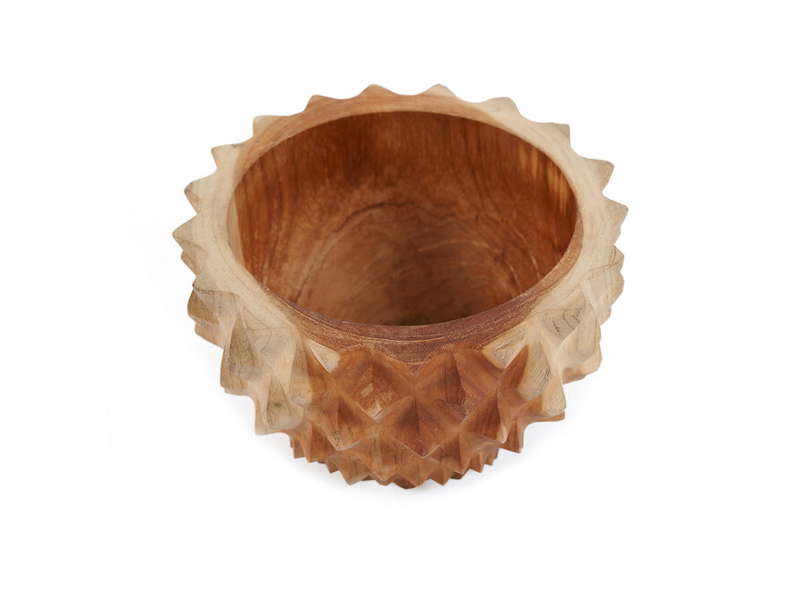 El Cuenco Teak Root Durian - S