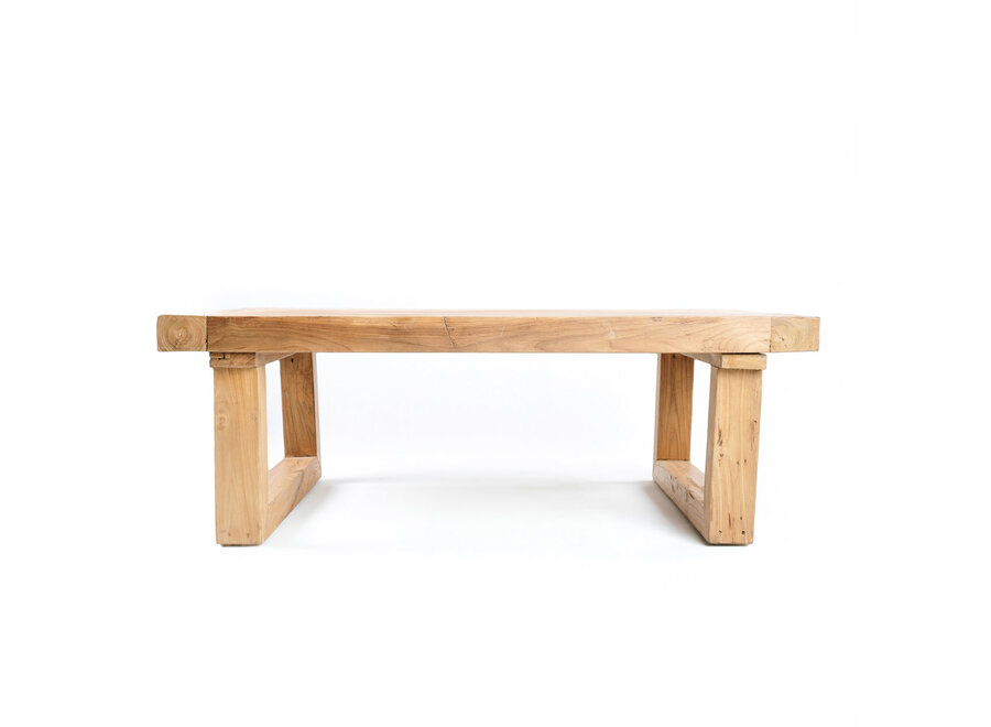 La Table Basse En Teck Recyclé - Naturel