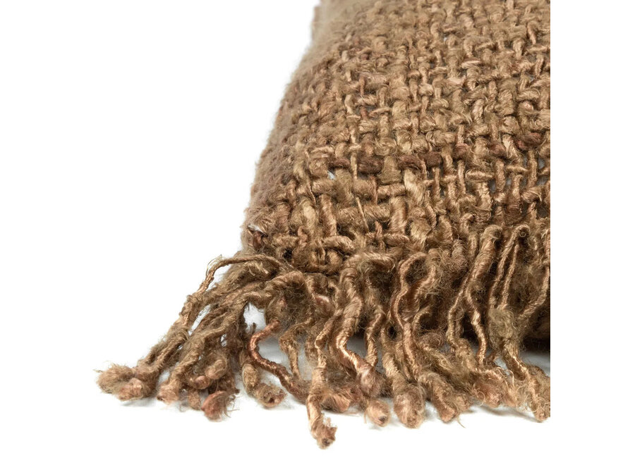 De Oh My Gee Kussenhoes - Bruin - 60x60