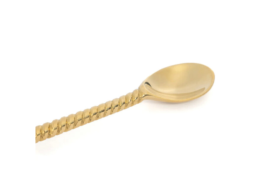 Der Pineapple Lange Löffel - Gold