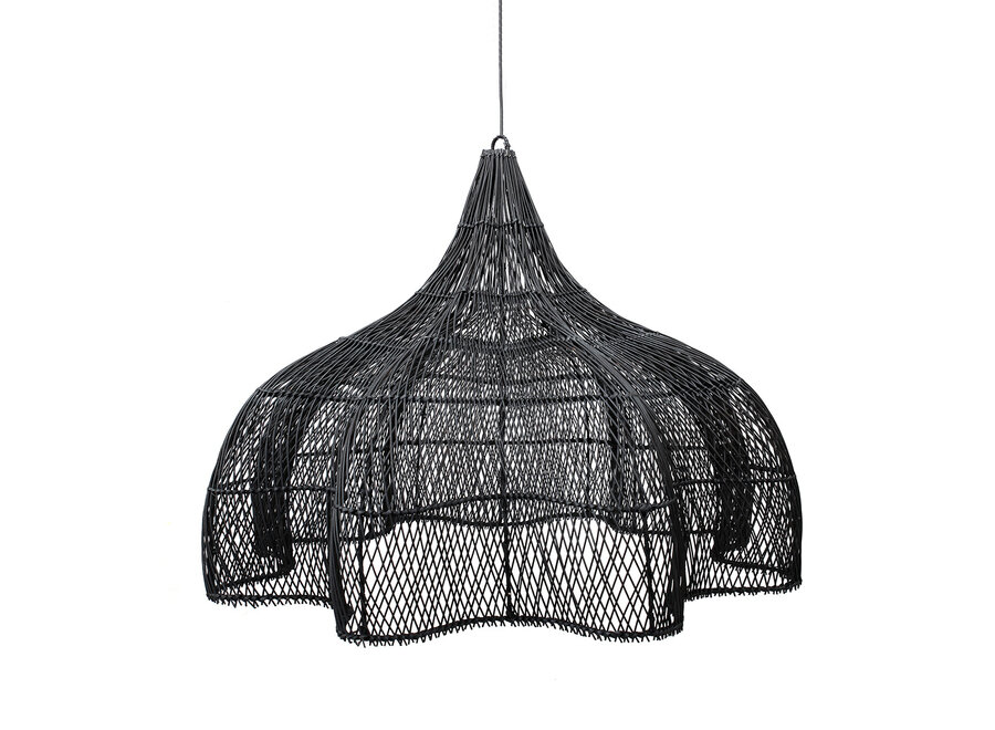 La Lampada A Sospensione Whipped - Nero - XL