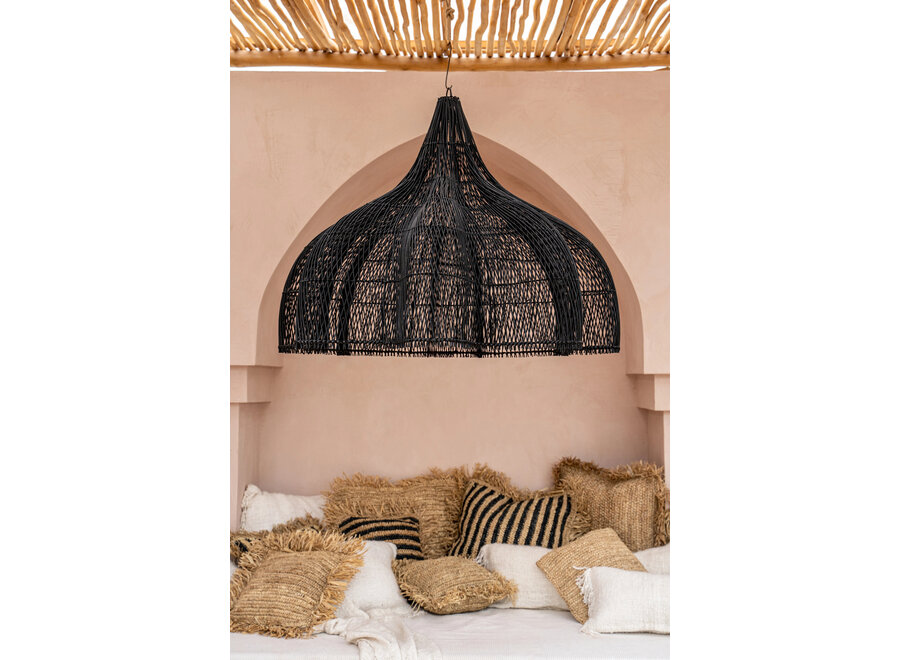 La Lampada A Sospensione Whipped - Nero - XL